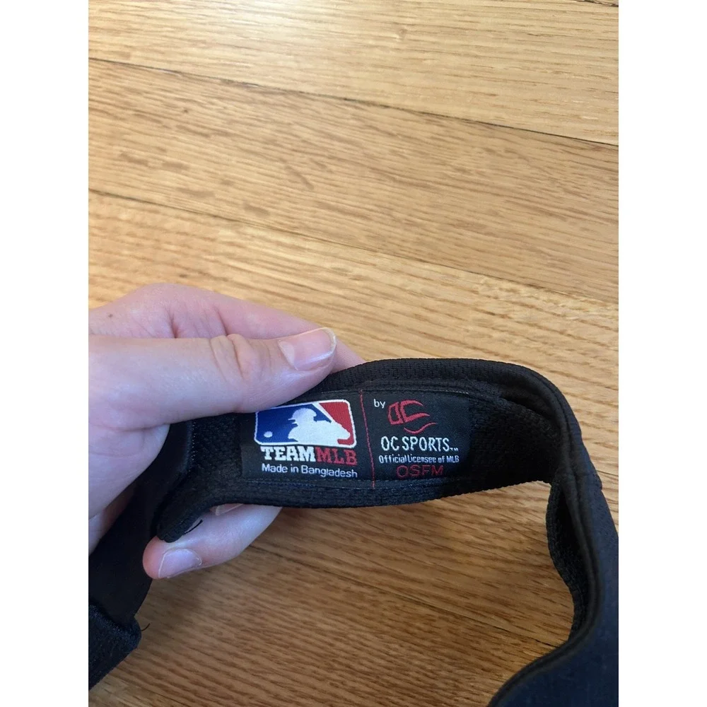 COLORADO ROCKIES Visor Hat Adjustable Cap MLB Baseball Black Purple Adult OSFM